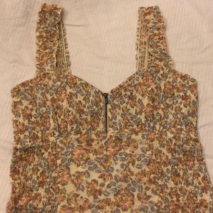 Free people floral dress medium